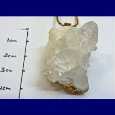 pendant..crystal quartz cluster